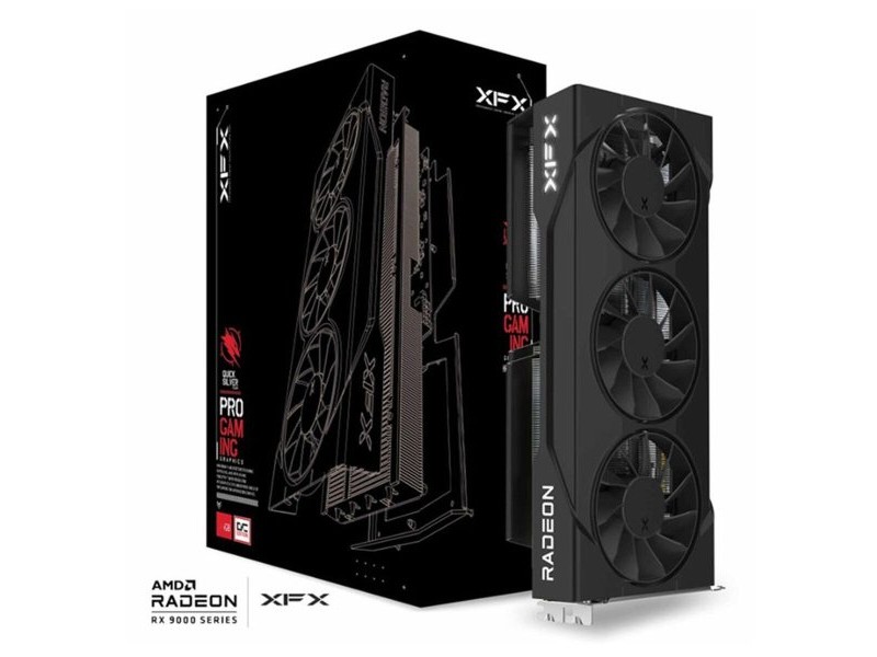 Графична карта XFX RX-96TS316B7 RADEON RX 9060 XT 16 GB GDDR6