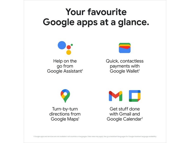 Смарт часовник Google Сив Сребрист 1,2
