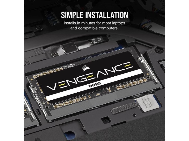 Слотове за памет Corsair CMSX32GX5M1A5600C48 32 GB DDR5 5600 MHz