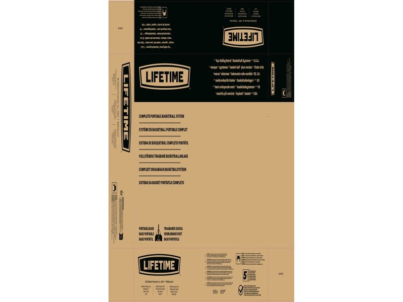 Баскетболен Кош Lifetime 122 x 305 x 187 cm