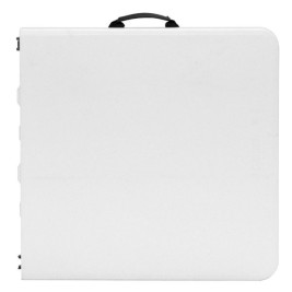 Сгъваема масичка Lifetime Бял 122 x 91,5 x 61 cm Стомана HDPE