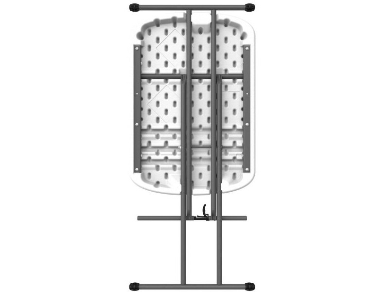 Маса за пикник Lifetime Бял Стомана HDPE 66 x 71 x 46 cm