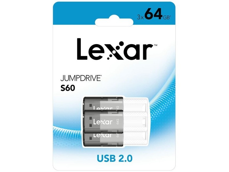 USB стик Lexar LJDS060064G-B3NNG Сив 64 GB