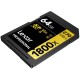 USB стик Lexar LSD1800064G-BNNNG Черен 64 GB