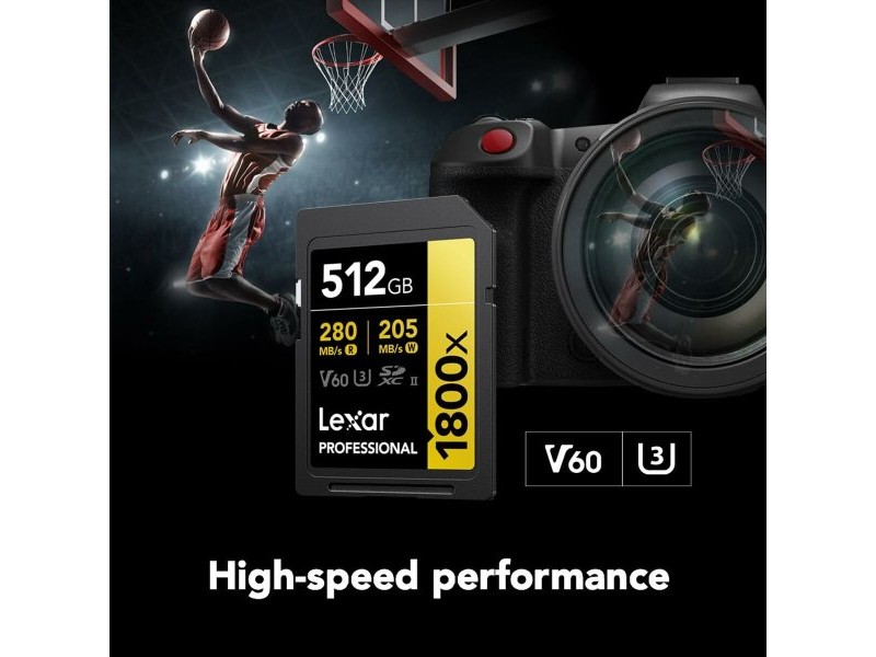SD карта памет Lexar LSD1800512G-BNNNG 512 GB