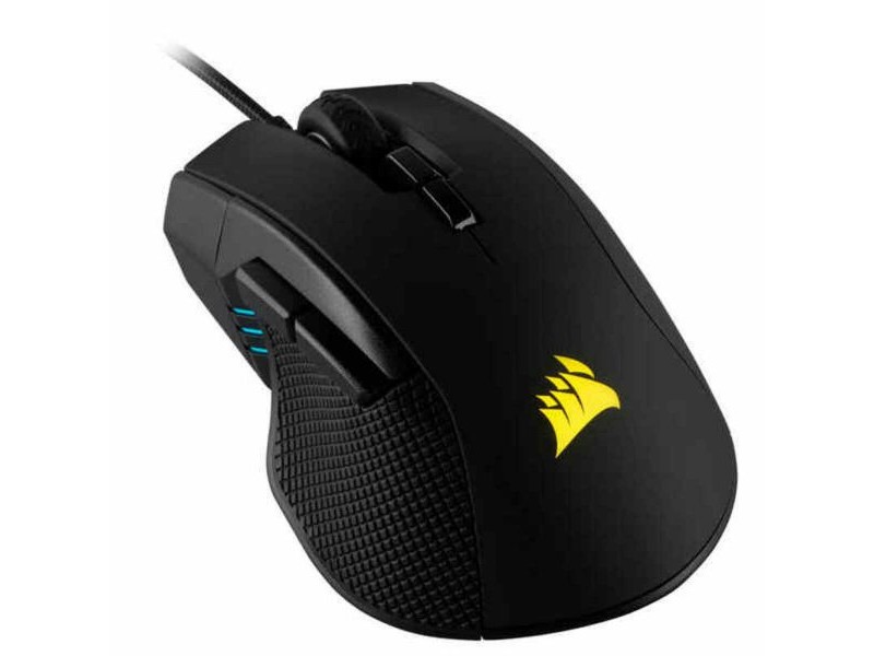 Мишка за игра Corsair CH-9307011-EU RGB 18000 DPI Черен