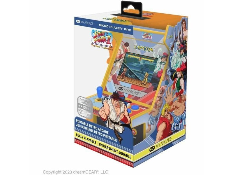 Преносима Конзола за Игра My Arcade Micro Player PRO - Super Street Fighter II Retro Games Преносима Конзола за Игра My Arcade Micro Player PRO - Super Street Fighter II Retro Games