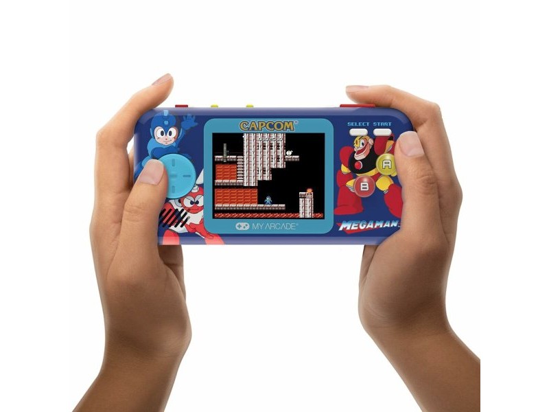 Преносима Конзола за Игра My Arcade Pocket Player PRO - Megaman Retro Games Син