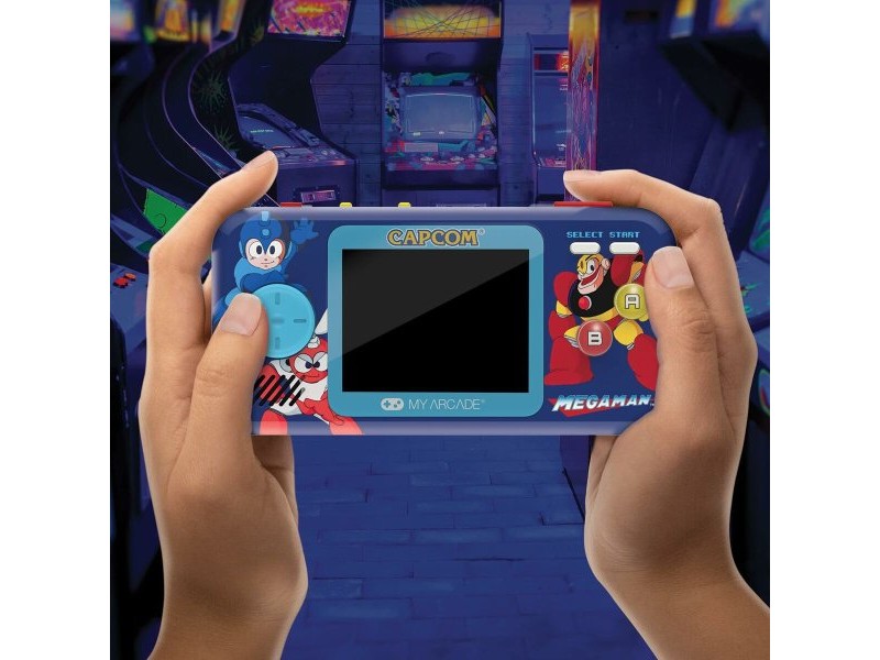 Преносима Конзола за Игра My Arcade Pocket Player PRO - Megaman Retro Games Син