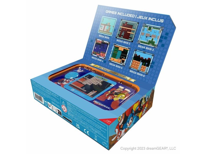 Преносима Конзола за Игра My Arcade Pocket Player PRO - Megaman Retro Games Син