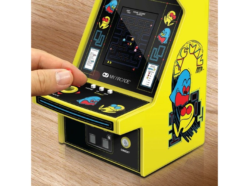 Преносима Конзола за Игра My Arcade Micro Player PRO - Pac-Man Retro Games Жълт