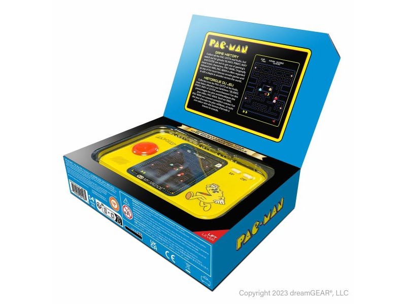 Преносима Конзола за Игра My Arcade Pocket Player PRO - Pac-Man Retro Games Жълт