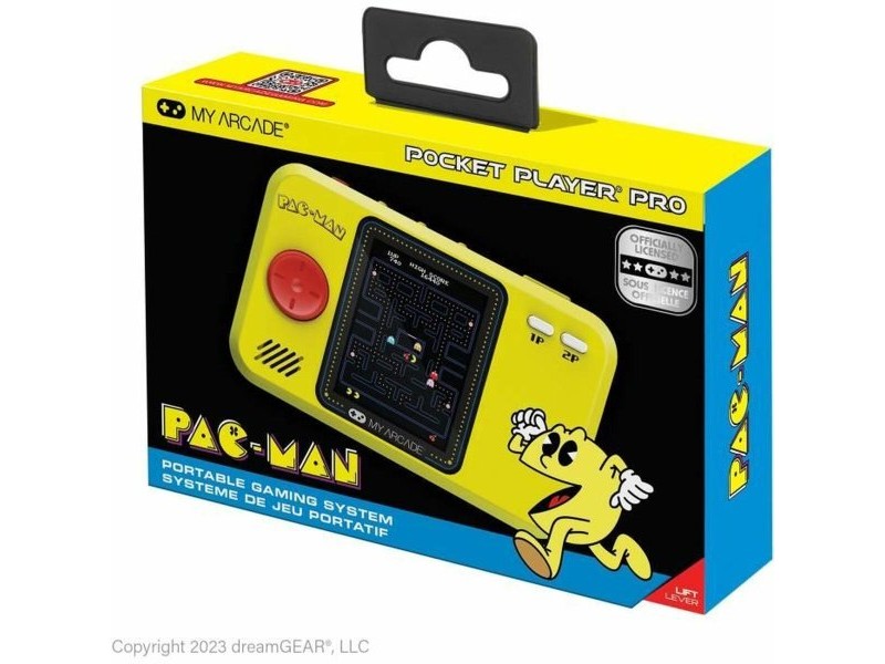 Преносима Конзола за Игра My Arcade Pocket Player PRO - Pac-Man Retro Games Жълт