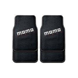 Комплект Постелки за Кола MOMO CM009BG Черен/Червен PVC