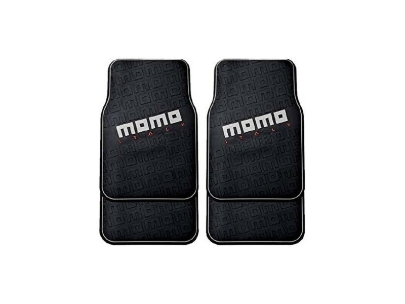 Комплект Постелки за Кола MOMO CM009BG Черен/Червен PVC