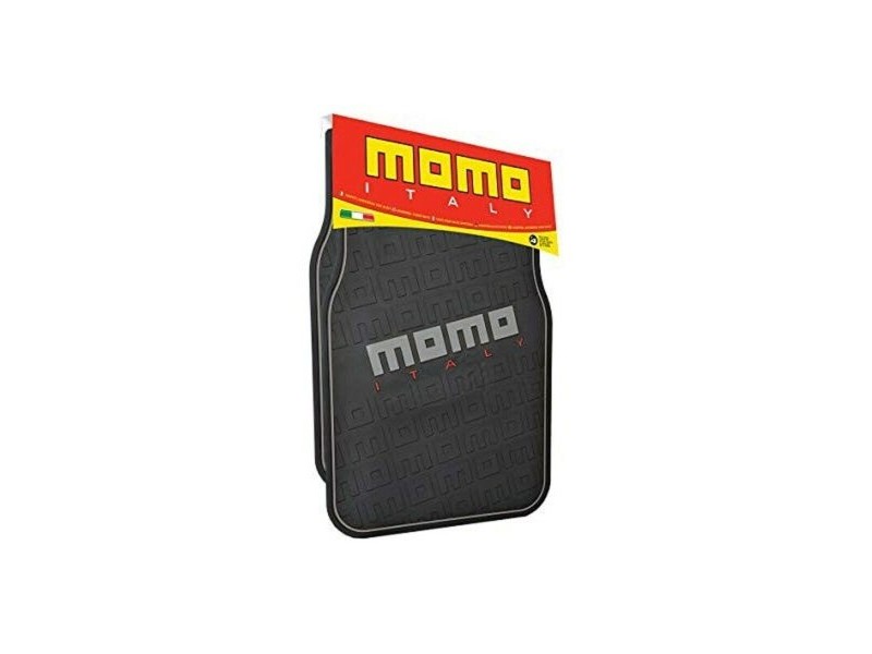 Комплект Постелки за Кола MOMO CM009BG Черен/Червен PVC