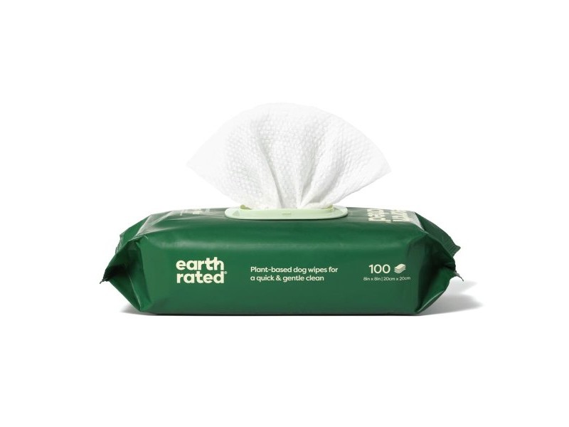 Мокри Кърпички за Домашни Любимци Earth Rated Без Парфюм 100 броя