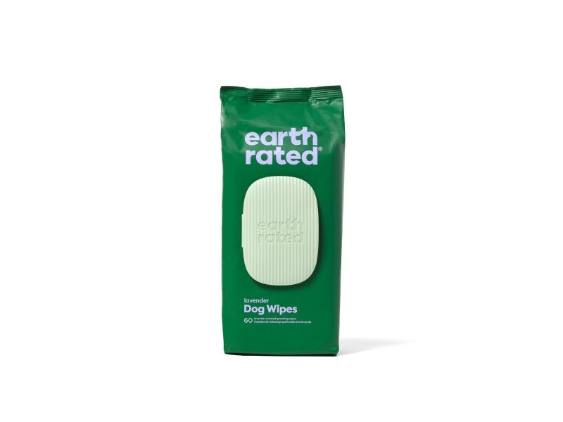 Мокри Кърпички за Домашни Любимци Earth Rated Лавандула (60 Части)