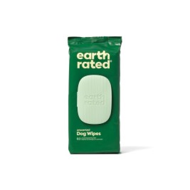 Мокри Кърпички за Домашни Любимци Earth Rated Без Парфюм (60 Части)