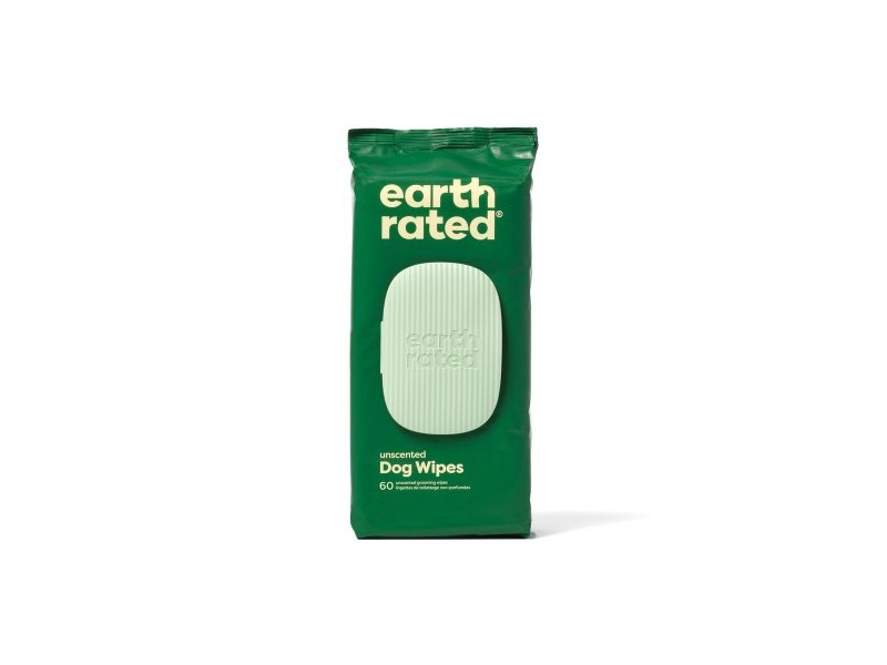 Мокри Кърпички за Домашни Любимци Earth Rated Без Парфюм (60 Части)