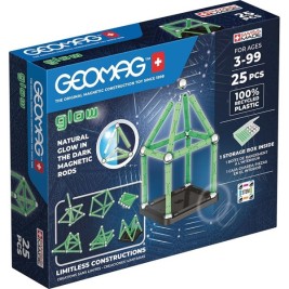 Playset Geomag Glow Recycled 25 Части