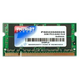 RAM памет Patriot Memory PAMPATSOO0010 CL5