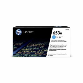 Toнер HP Cartucho de tóner original LaserJet HP 653A cian Синьо-зелен