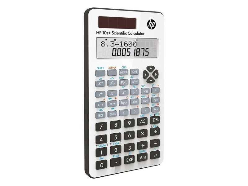 Калкулатор HP HPK10SPLUS Бял Пластмаса