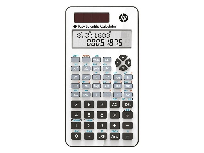 Калкулатор HP HPK10SPLUS Бял Пластмаса