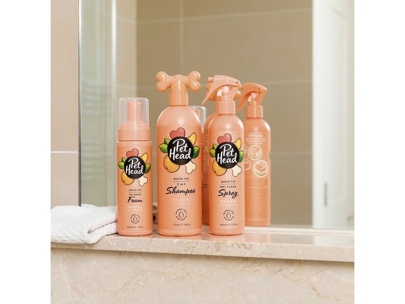 Почистваща Пяна Pet Head Quick Fix Куче Праскова (200 ml)