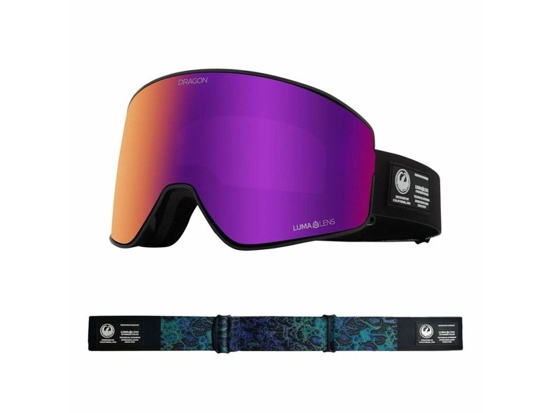 Очила за Ски Snowboard Dragon Alliance Pxv2 Lumalens Midnight Черен