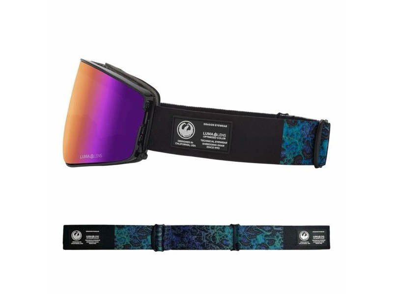 Очила за Ски Snowboard Dragon Alliance Pxv2 Lumalens Midnight Черен