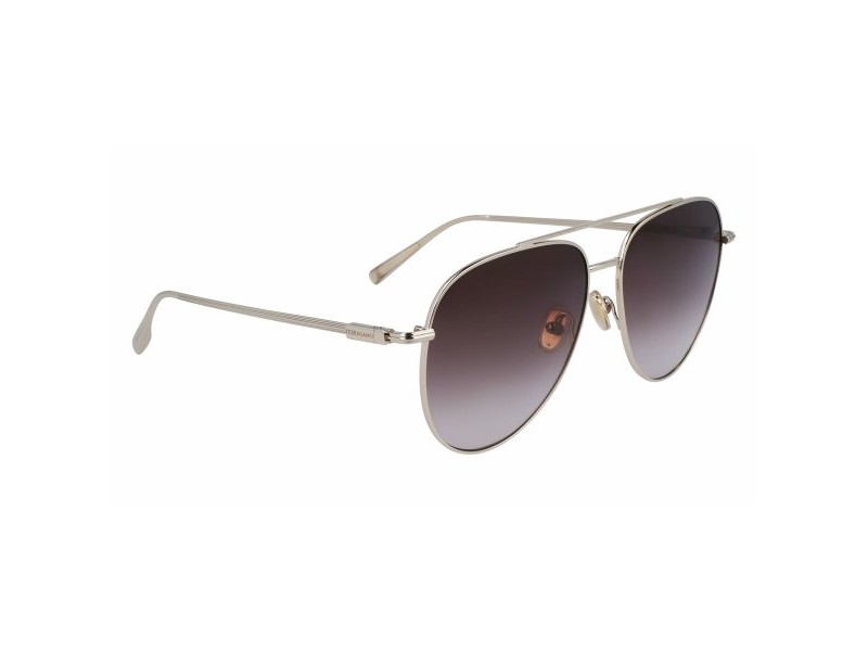 Мъжки слънчеви очила Salvatore Ferragamo SF308S-6115703 Златен Ø 61 mm