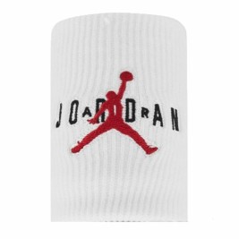 Спортна Лента за Китка Jordan Jumpman Terry Бял Един размер