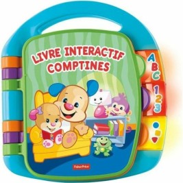 Бебешка играчка Fisher-Price Interactive Book Nursery Rhymes Puppy