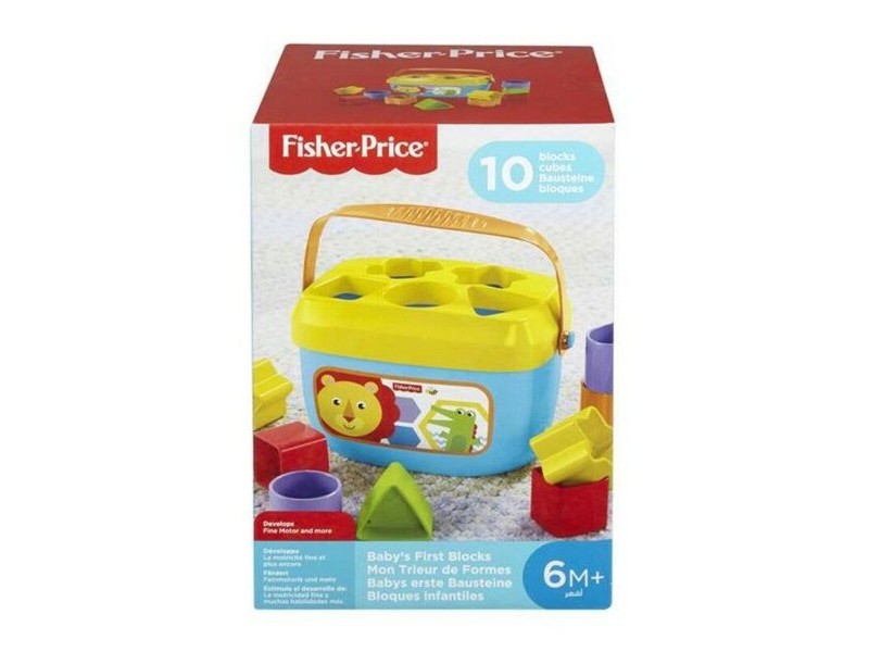 Кошница със Строителни Блокове Mattel FFC84 10 pcs