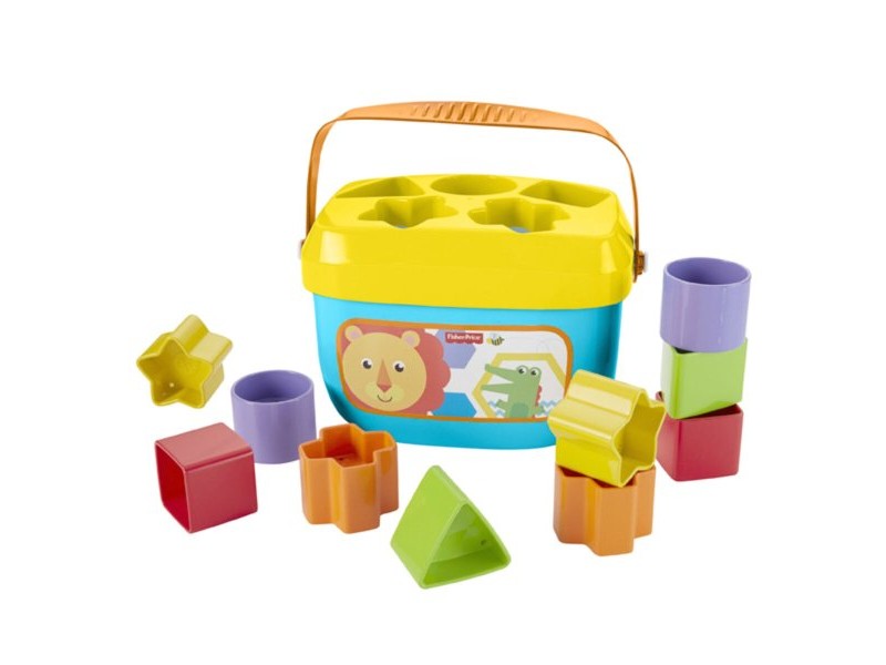 Кошница със Строителни Блокове Mattel FFC84 10 pcs