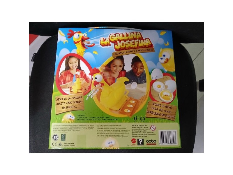 Настолна игра La Gallina Josefina Mattel La Gallina Josefina (ES)