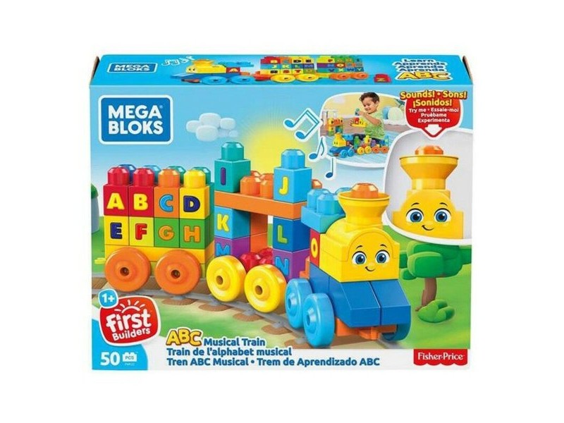 Музикален Влак Mattel ABC Fisher Price Със звук