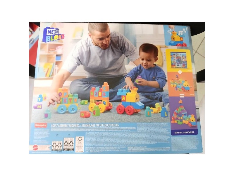 Музикален Влак Mattel ABC Fisher Price Със звук