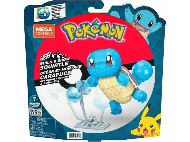 Playset Pokémon Squirtle Pokémon to Build 200 Части