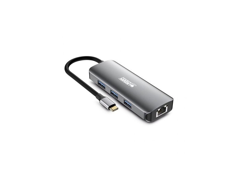 USB-C извод Urban Factory MHC55UF Сив