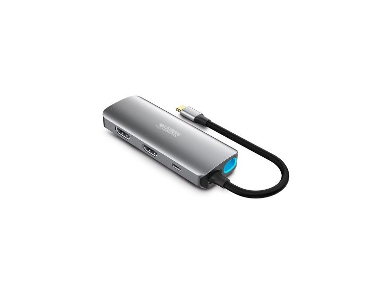USB-C извод Urban Factory MHC55UF Сив
