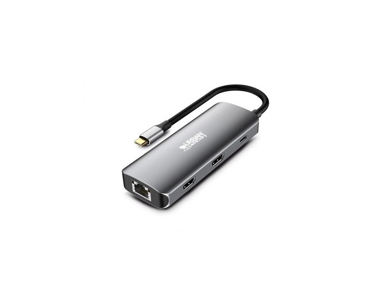 USB-C извод Urban Factory MHC55UF Сив
