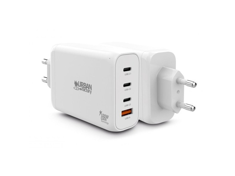 Преносимо зарядно устройство Urban Factory GPS14UF Бял