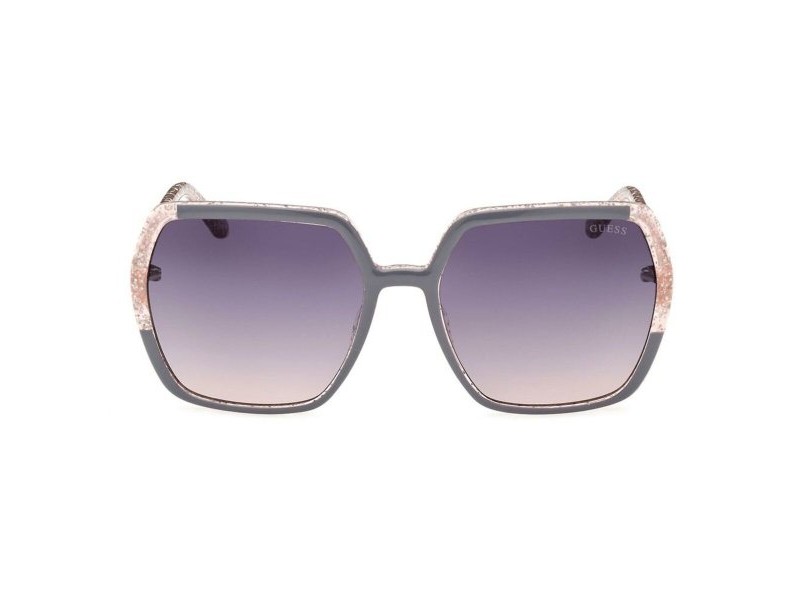 Мъжки слънчеви очила Guess B Сив Сребро ø 56 mm