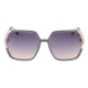 Мъжки слънчеви очила Guess B Сив Сребро ø 56 mm