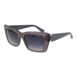 Мъжки слънчеви очила Guess B Сив Сребро Ø 55 mm