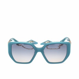 Дамски слънчеви очила Guess W цвят тюркоаз Ø 55 mm