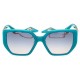 Дамски слънчеви очила Guess W цвят тюркоаз Ø 55 mm